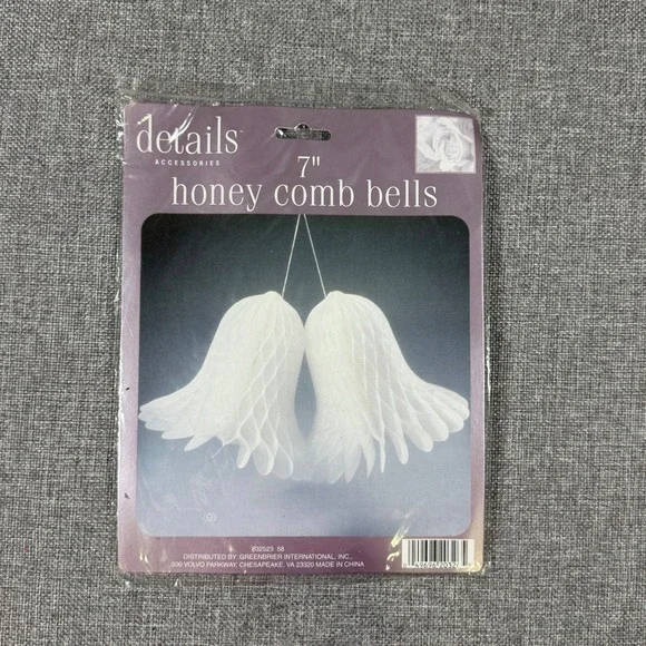Details Honeycomb Bells Party Decor Unisex 7
