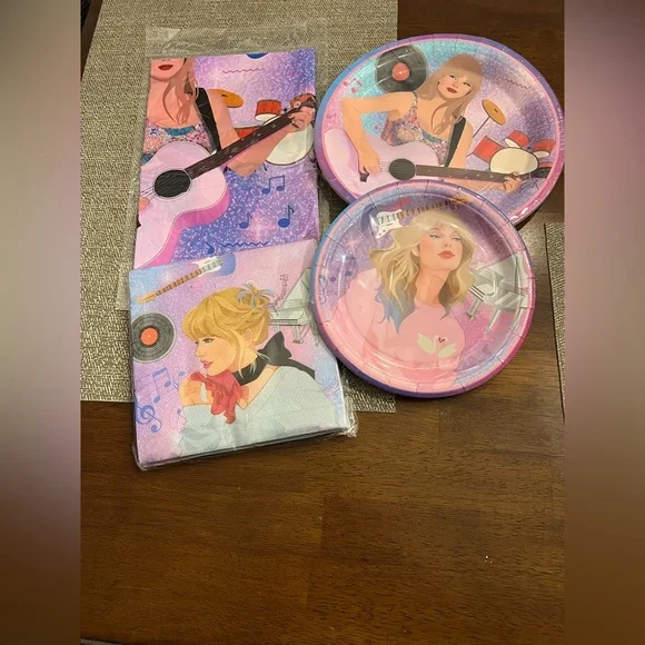 New!  Pop Star party supplies‎