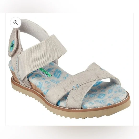 Skechers Kids' Bobs Desert Kiss Eco Sweetie - Natural size 12 NEW WITH TAGS