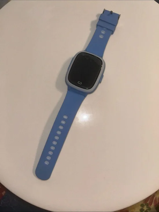 Children's Blue Silicone Smartwatch with Touchscreen