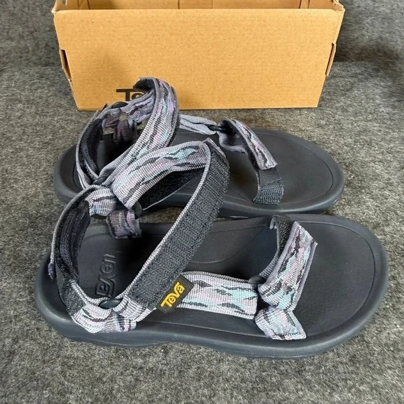 Teva‎ Hurricane XLT2 Kids Sandals Black Multi Color 1019390C Size 1 US