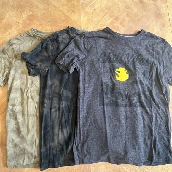 Old Navy 4-Pack Tee Bundle – Kids XL (14–16) – 1 Graphic & 3 Tie-Dye