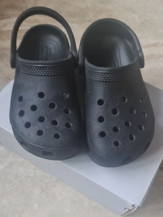 Kids Black Clog Sandals - Lightweight Comfort