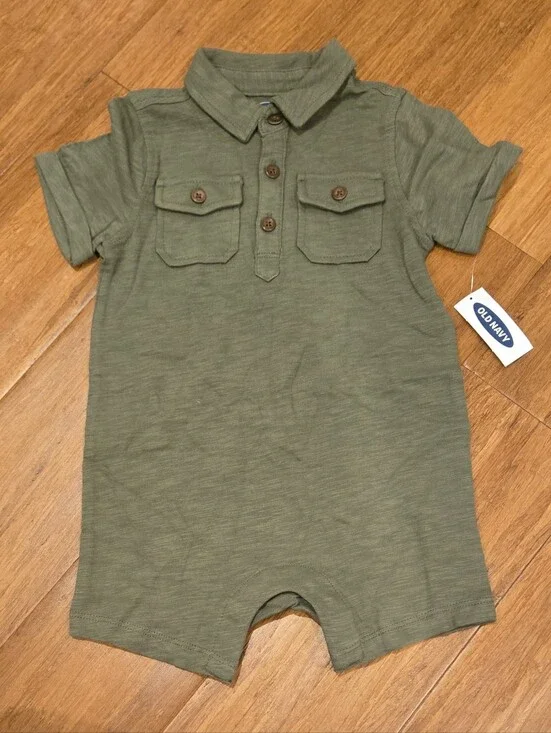 Old Navy Baby Toddler Utility Short Romper