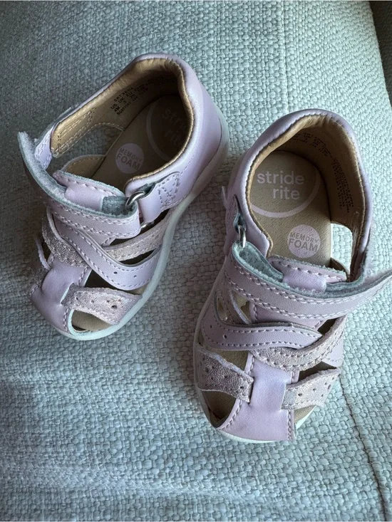 Stride Rite Pink Toddler Sandals