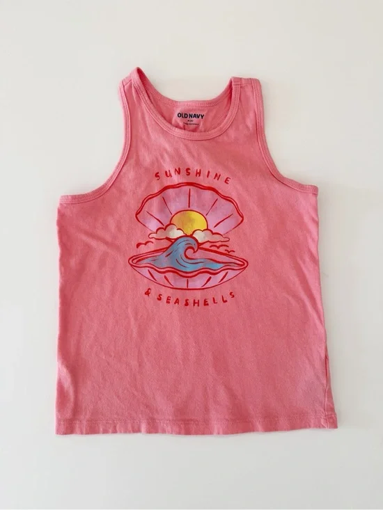 Old Navy 8Y Graphic Tank Top