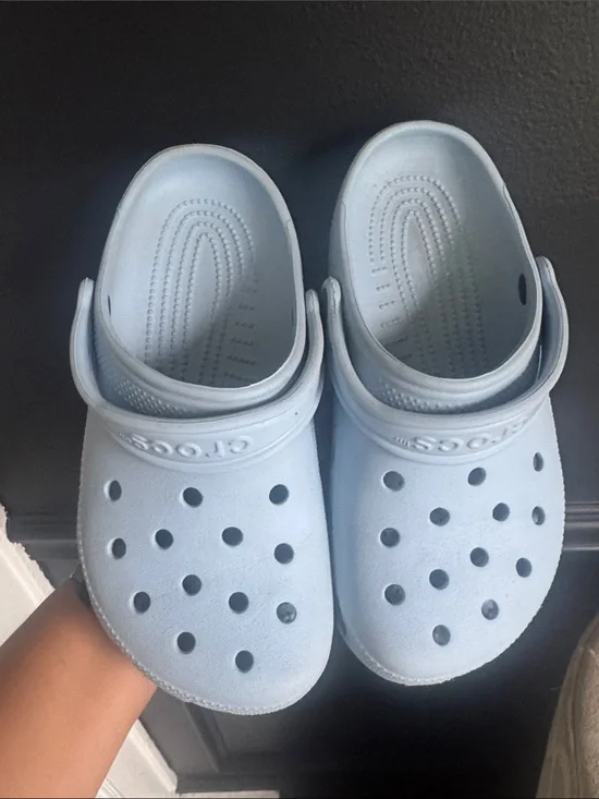 CROCS Kids Classic Clog in Pale Blue
