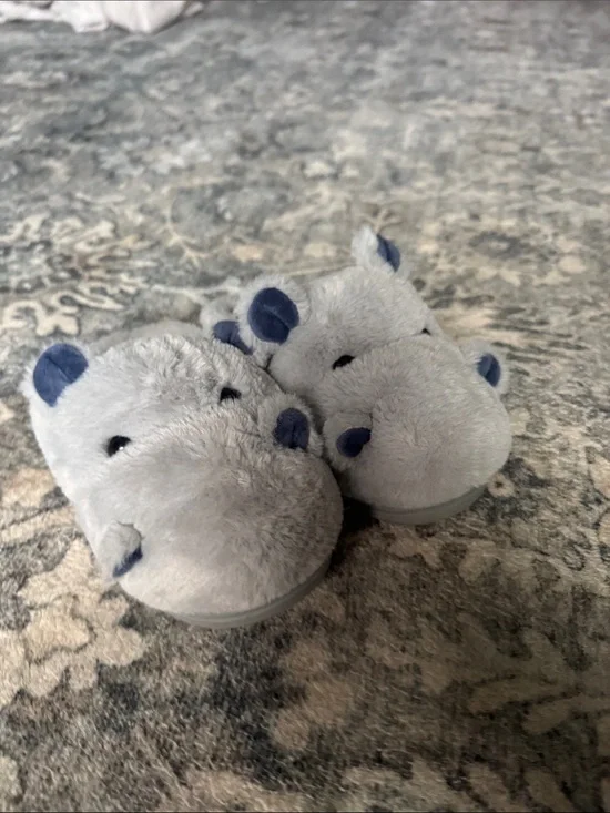 Kids Hippo Slippers
