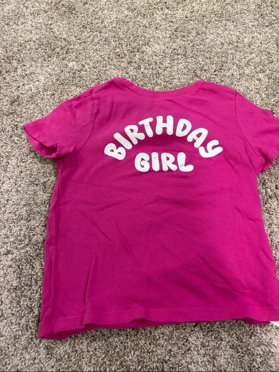 🟢10/$10 - Birthday Girl Pink Kids T‑Shirt