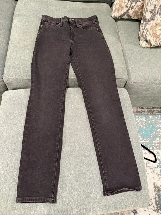 Old Navy Boys Slim Built in Flex Jeans in Black