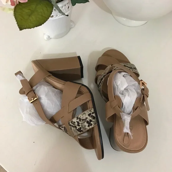 Ashley stewart strappy sandals