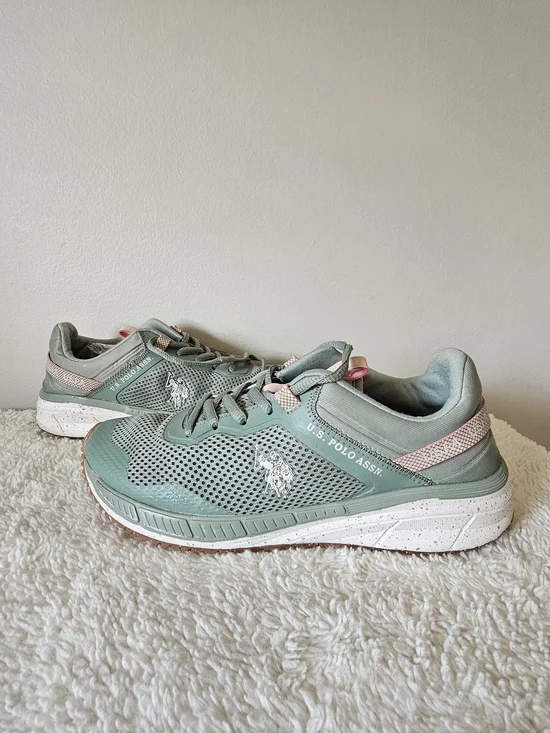 U.S. Polo Assn. Women's Sage Mesh Athletic Sneakers