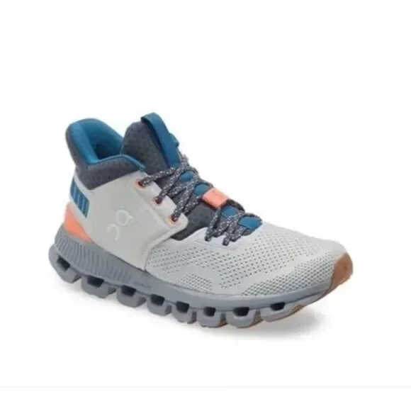 Womens ON Cloud Hi Edge Mid Top Sneakers in Glacier Shadow EU 38.5 US 7.5 UK 5.5