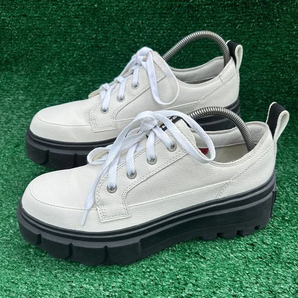 Sorel Ona Rmx Glacy Low Sea Salt White Waterproof Platform Sneaker NL5017-126 10