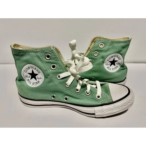 Converse Chuck Taylor All Star High‎ Top Herby Green Sneakers Mens 4.5 W 6.5 NIB