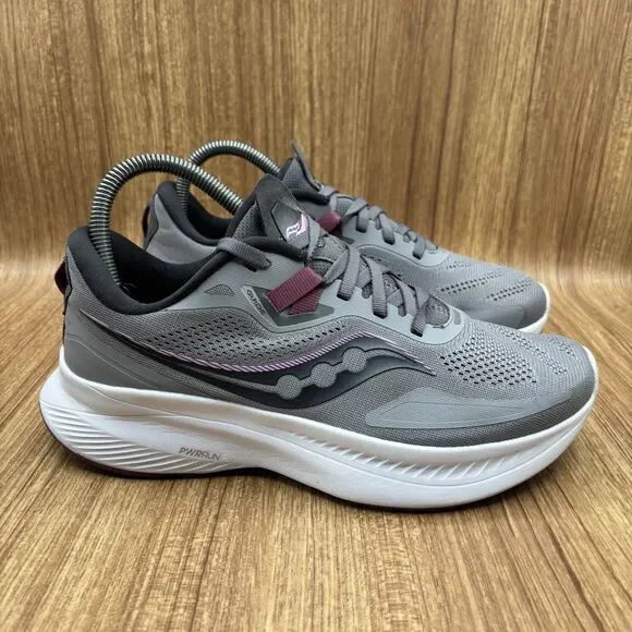 Saucony Womens Guide 15‎ S10684-15 Gray Running Shoes Sneakers Size 7.5 Wide