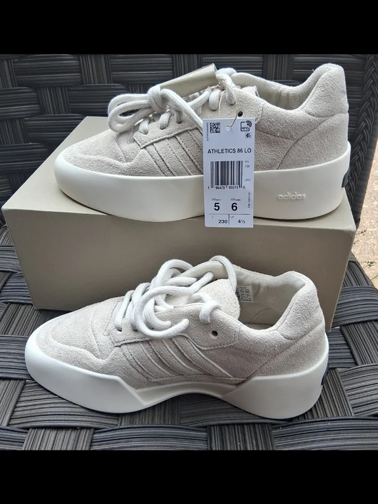 adidas Women’s Athletics Fear Of GOD collaboration  Platform Sneaker - Cream