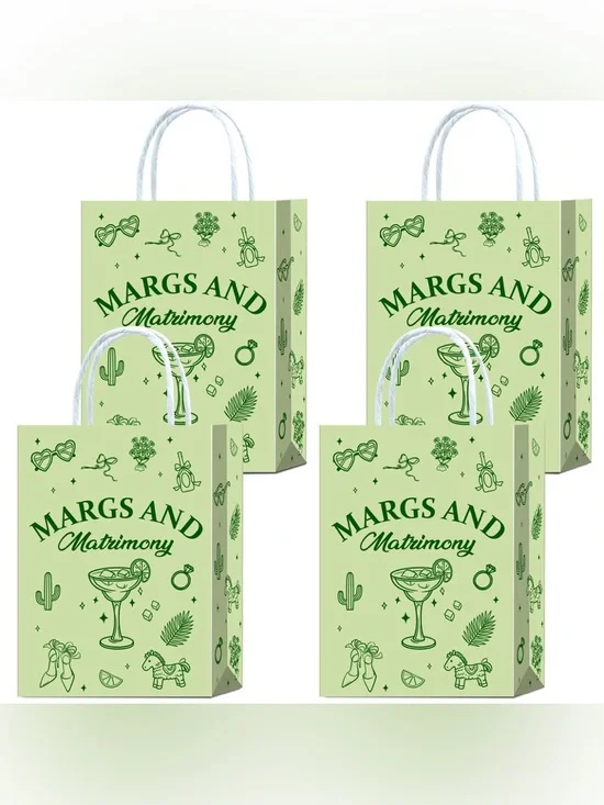 Margs and Matrimony Goodie Bags with Handles