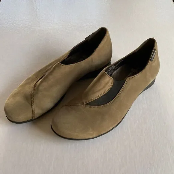 MEPHISTO Air Jet Women’s Nubuck Leather Shoes Size 6 1/2