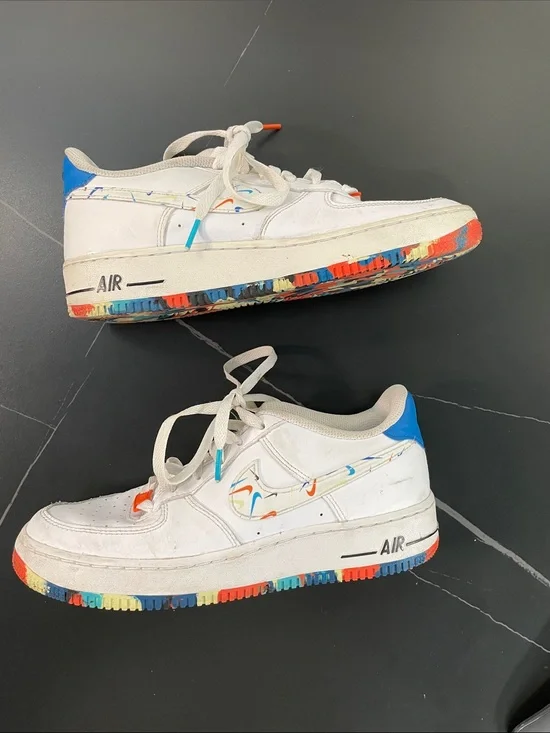 NIKE AIR FORCE 1 LV8 GS SWOOSH PACK FTL-08-129