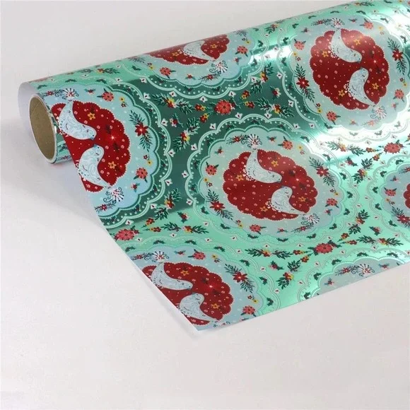 The Pioneer‎ Woman Christmas Wrapping Paper, 1 Roll, 30in 45 Sqft Twin Doves NWT