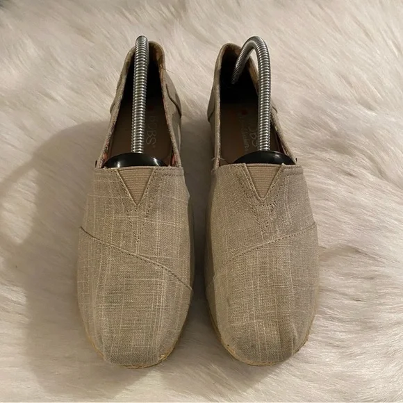 BOBS from Skechers Tan Wedge Shoes with Versatile Design‎ Womens 10
