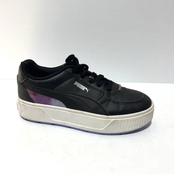 Puma Womens Karmen Rebelle Sneakers Black Size 3.5 M Big Kid