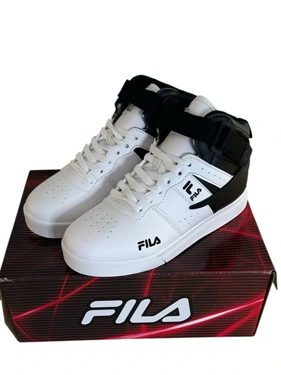Fila Kid's Vulc 13 Tech Black White‎ Sneakers Size 5 Youth New in Box!