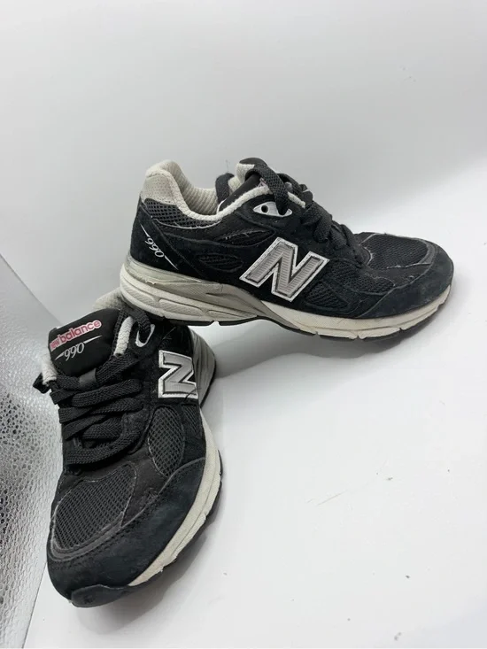 New Balance kids 990 Sneakers - Black and White
