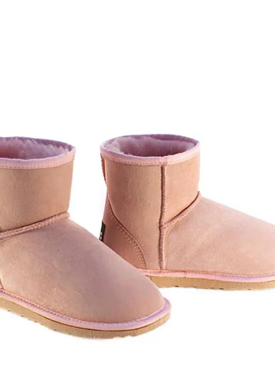 Pink Classic Mini suede Uggs