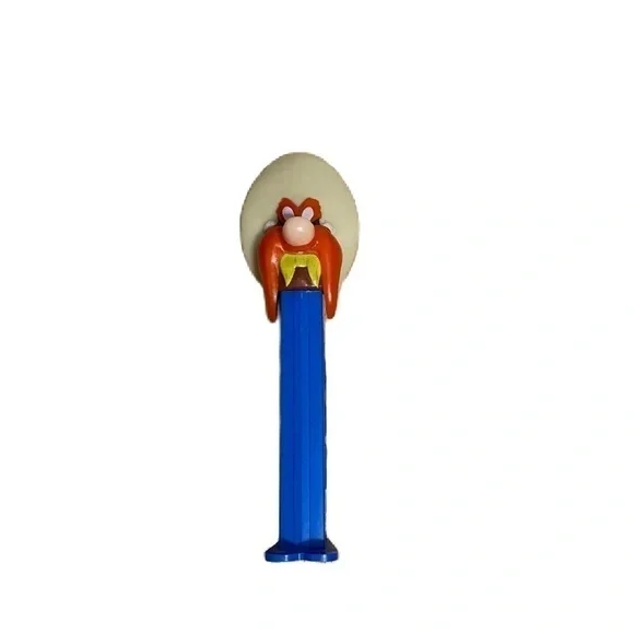Pez Yosemite Sam Candy Dispenser Plastic 90s Blue Orange