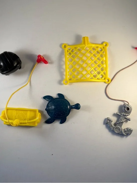 Octonauts Replacement 5 Pieces Rescue Swing Stretcher Net Helmet Anchor Turtle‎