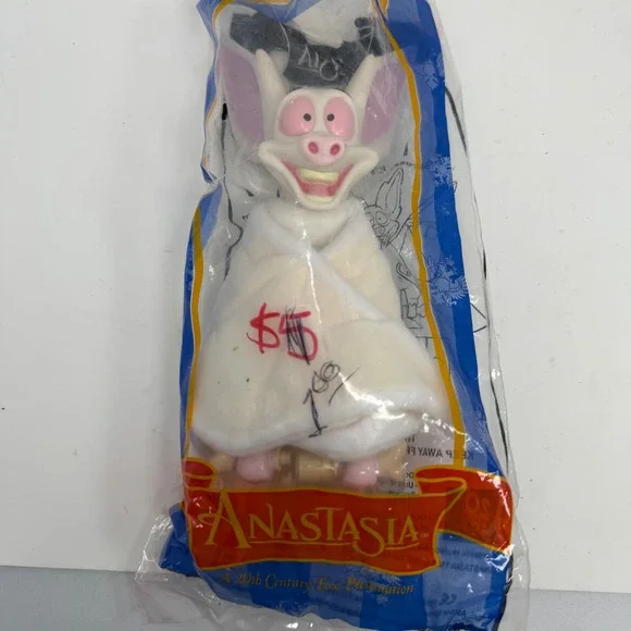 Vintage 1997 Anastasia Movie Bartok Bat Toy 20th Century Fox Sealed NIP