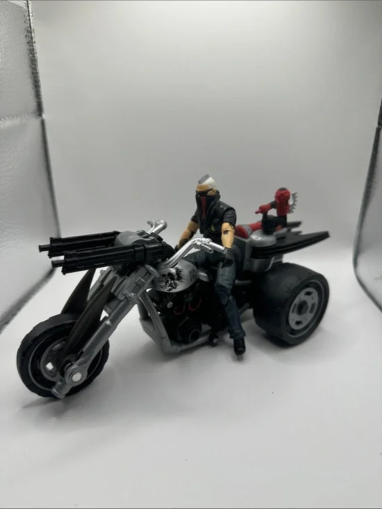 G.I. Joe Dreadnok Doom Cycle Vehicle 2009 Hasbro Pursuit of Cobra w/ Storm
