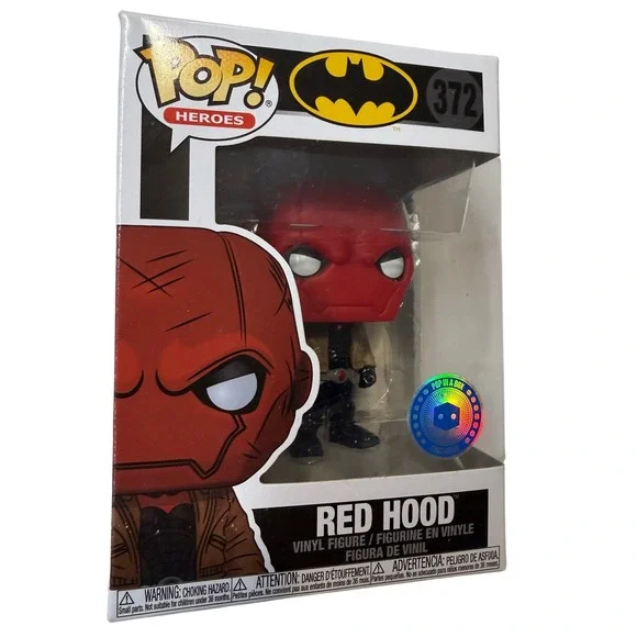 Funko Pop! Heroes Batman Red Hood #372 Pop In A Box Exclusive Vinyl Figure
