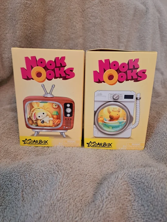 STARBOX Nook Nooks Series 1 Sealed Lot of 2 (175g & 187g - No Duplicates!)