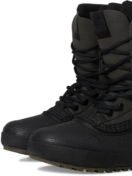 Vans Mte Standard Zip Waterproof Boot Women Size 8 Men Size 6.5 Faded Black NEW!