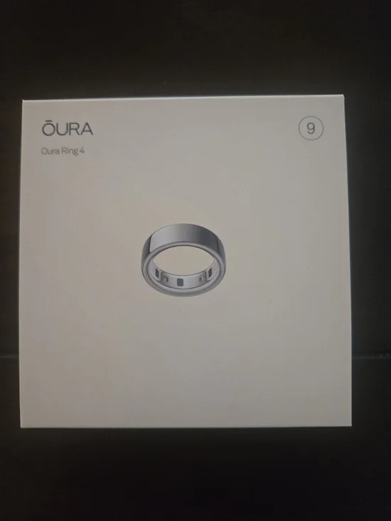 NIB - Oura Ring 4 Smart Ring - Silver (Size 9)