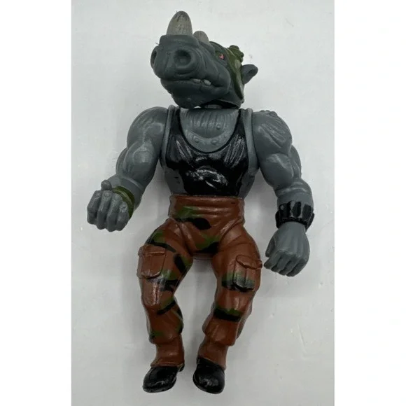 Rocksteady Teenage Mutant Ninja‎ Turtles TMNT Playmates 1988 Vintage