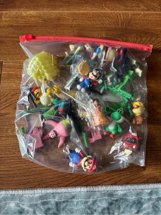 Assorted Kids Toy Character Figures - Multicolor Pack