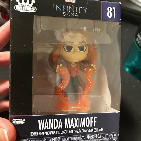 Funko Wanda Maximoff Figure with Red Hair Accents