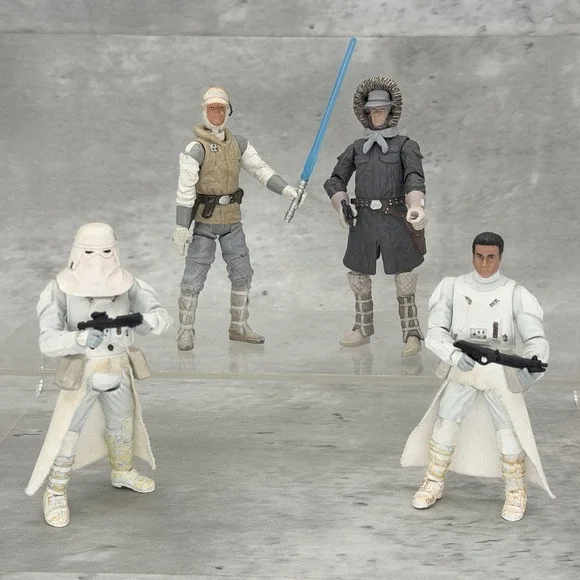 Star Wars Collection Empire Strikes Back Hoth Lot Snow Troopers