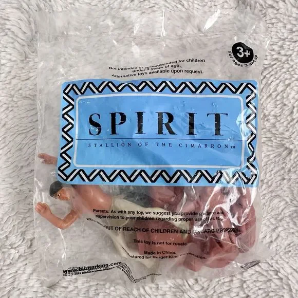 Burger King Spirit Stallion Of The Cimarron Little Creek Toy In Bag Vintage