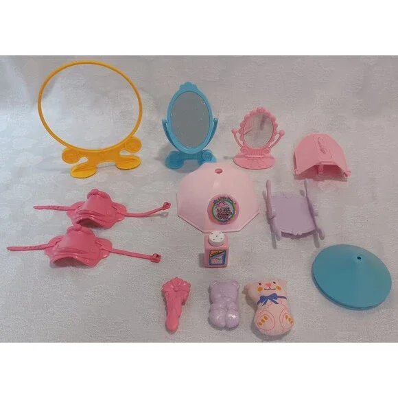 VINTAGE MY LITTLE PONY ASSORTED REPLACEMENT ACCESSORIES LOT OF 14