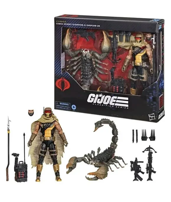 Hasbro G.I. Joe Classified Series Cobra Desert Scorpion with SKRP10N-25 #180 NIB