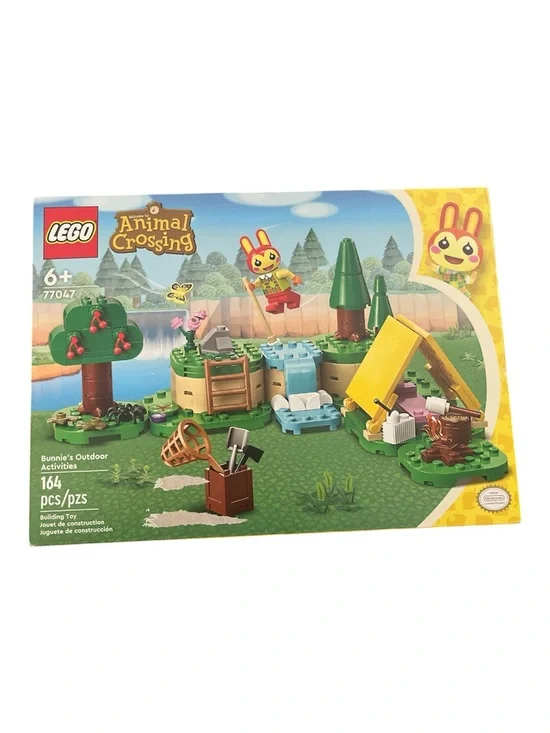 LEGO Animal Crossing Bunnie’s Outdoor Playset - Green & Yellow & Blue
