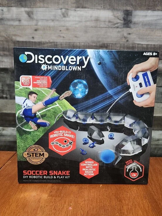 Discovery Mindblown Soccer Snake DIY Robotic Build And Play Kit