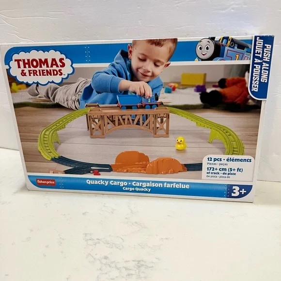 Thomas & Friends Quacky Cargo Set - Blue, Green, Orange