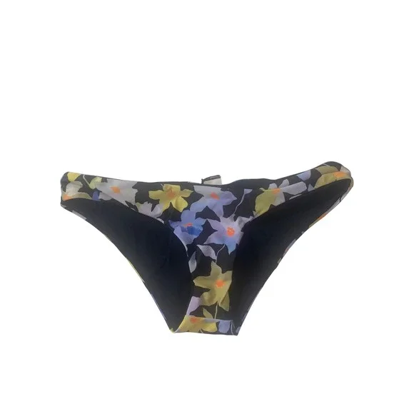 L*Space Sandy Bottoms Floral‎ Bikini Bottoms Size S Swimwear