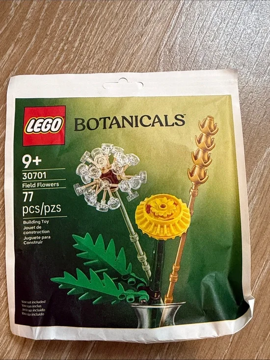 Lego Botanicals Field Flowers- 77pcs- 9+